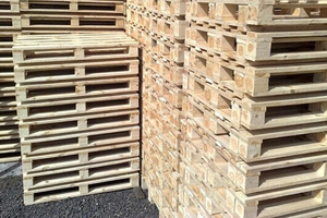Paletas de madera de tamaño personalizado superventas, madera dura tratada térmicamente, uso comercial resistente de Vietnam - Product Image 4