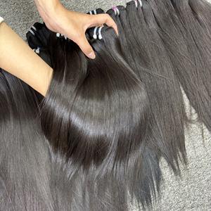 2024 Top vente 100% faisceau droit d'os de cheveux humains vietnamiens bruts non transformés d'un seul donneur meilleur prix du meilleur vendeur de cheveux - Product Image 2