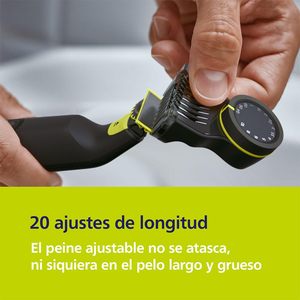 Recortadora Multifuncional One Blade PRO para Rostro y Cuerpo, Serie Sideboard, Afeitadora Corporal - Product Image 6