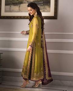 Acheter pakistanaise Salwar Kameez vente en gros magnifique Readymade nouveau Salwar Kameez élégant, dame élégante robe de soirée formelle 2141 - Product Image 2