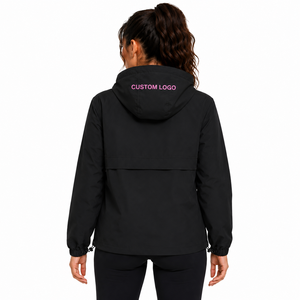 Veste coupe-vent d'hiver pour femme, style vintage, écologique, streetwear ample, en tissu Softshell à mémoire de forme, personnalisable avec logo - Product Image 3