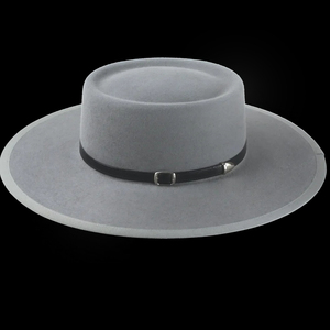 Sombrero de Cuero de Grano Completo Estilo Clásico con Ala Corta, Gorra de Vestir Duradera para Exteriores, Tendencia del Mercado de EE. UU. y Europa, Top 2026 - Product Image 1