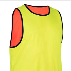 Reversible <b>Training</b> <b>Bibs</b> Vest Adult Unisex Sleeveless Round Neck Breathable Polyester Sports Mesh Soccer <b>Training</b> <b>Bibs</b> - Product Image 3