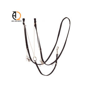 Pechera de Cuero para Caballo con Martingala - Product Image 1