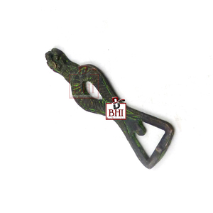 Ouvre-bouteille en laiton Accessoires de bar uniques Ouvre-bouteille en laiton Fixé au mur "GANESH" - Product Image 2
