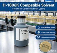 Encre à base de solvant conducteur de consommables de haute qualité 1806K pour l'impression numérique d'imprimante à jet d'encre HIT Compatible