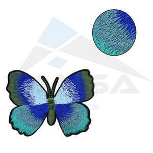 2024 parches bordados personalizados para ropa moda Iron-on mariposa bordada parches de diseñador para camisas tela vaquera - Product Image 4