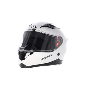 Casco Integral de Carreras Acerbis PUG KID 22-06 XL, Estilo Retro, Carcasa de PC con Visera de PP, Nuevo en Caja - Product Image 1