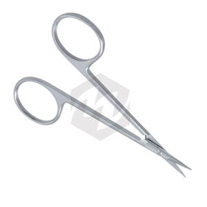 Ciseaux de qualité supérieure Iris droite en acier inoxydable 4.5 pouces outil de coupe de haute qualité couture Instruments médicaux - Product Image 5