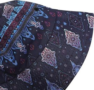 หมวกทรงถังทรงกลมสไตล์แฟชั่นสำหรับฤดูร้อนกลางแจ้งหมวกลำลองปรับแต่งได้ทุกเพศดีไซน์ปักพิมพ์ลายล่าสุด - Product Image 5