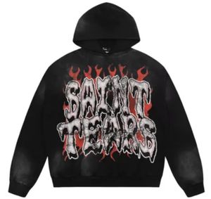 Superior Quality Custom Printing Winter Autumn Outdoor Sports Activities Wears Men's Oversized Fleece Hoodie Sweatshirt - Product Image 3