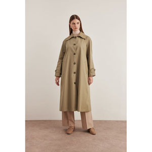 Manteau trench décontracté imperméable en vison 7161112 - Product Image 3