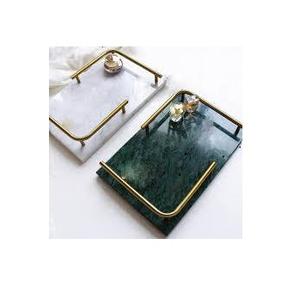 Plateaux de service ronds en métal de qualité supérieure, très vendus, avec une finition polie exceptionnelle - Product Image 5