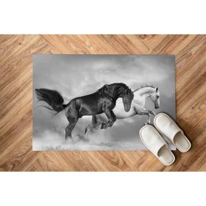 Alfombra con Diseño de Caballos Corriendo, Alfombra Impresa en 3D - Alfombra para Entrada de Casa de Campo, Alfombra de Chenilla - Product Image 5