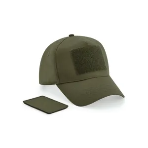 Casquette personnalisée à 5 panneaux avec patchs amovibles pour merchandising promotionnel - Product Image 3