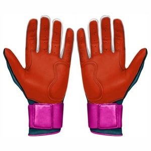 ถุงมือตีหนังสำหรับเล่นซอฟต์บอลเบสบอลข้อมือสั้นบุนวมระบายอากาศได้ตามต้องการ - Product Image 6