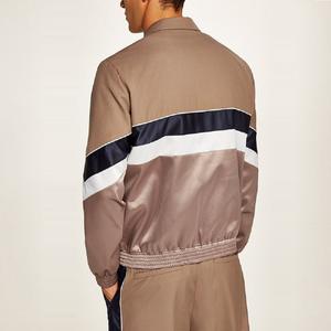 ชุดวอร์มมีซิปสำหรับผู้ชายชุดเล่นกีฬาฤดูหนาวโลโก้ตามสั่งทำจากโพลีเอสเตอร์100% - Product Image 5