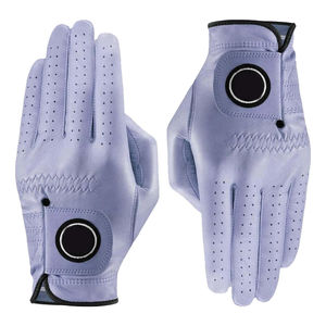 Guantes de Golf Unisex de Piel Personalizados con Impresión, Guantes de Piel de Cabra con Marcador de Bola Magnético Extraíble y Logotipo Personalizado - Product Image 1