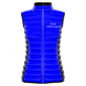 Mens Waterproof Down Puffer Vest Quilted <b>Jacket</b> <b>for</b> Winter Comfort and Warmth with Stand Collar Design <b>for</b> Ultimate Protection - Product Image 6