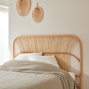 Tête de lit en rotin faite à la main naturelle de haute qualité meubles de chambre à coucher de style de vie tête de lit en rotin pour hôtel station villa - Product Image 3
