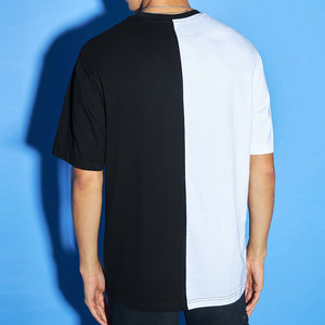 Camiseta de lona serigrafiada para hombre al por mayor, respetuosa con el medio ambiente, transpirable, estilo único, nueva moda, característica ligera, material superior barato - Product Image 3