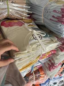 Camisetas de Punto de Algodón 100% de Manga Corta Casuales para Hombre, Tops de Verano, Stock al por Mayor con Surtido Aleatorio - Product Image 4