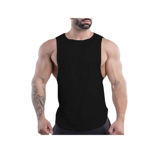 Meilleur matériau Style décontracté Débardeur de fitness à séchage rapide Gilet de vêtements de musculation conçu avec un débardeur en polyester durable - Product Image 2