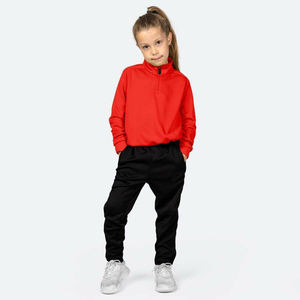 Trajes de chándal informales transpirables ligeros de 2 piezas para niños pequeños niñas con capucha de manga larga de invierno sólido grueso niños - Product Image 1