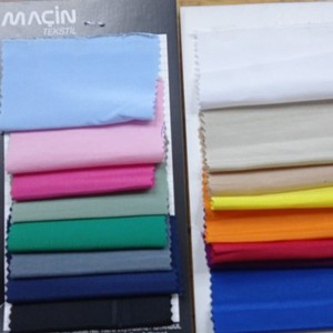 Tela de falda de popelina tejida de alta calidad de 100 g/m del fabricante 50% Algodón 50% poliéster niñas boda Anti-tirón resistente al desgarro - Product Image 1