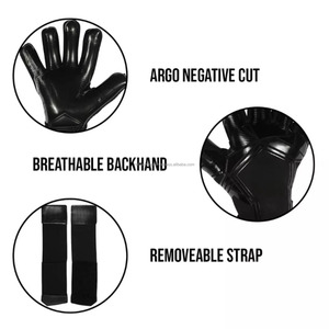 Gants de gardien de but Rehex Impex 2026 de qualité supérieure, respirants, en PU haute performance, avec fermeture auto-agrippante pour les doigts et le pouce - Product Image 2