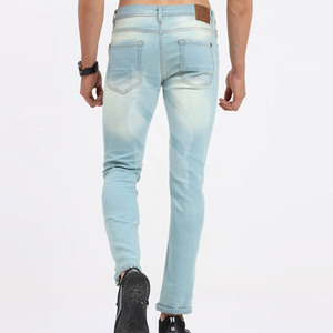 SMITHY SPORTS Best Quality High Waist Men's <b>Jeans</b> Pants 100% Cotton Custom Color Breathable Lightweight <b>Button</b> <b>Fly</b> New High - Product Image 4