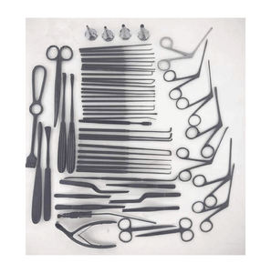 Juego de instrumentos de EdgecoTimpanoplastia de calidad superior Micro Cirugía de oído Instrumentos quirúrgicos ENT Acero inoxidable recubierto de negro - Product Image 1