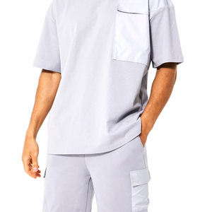 2025 le plus populaire hommes respirant Fitness coton Polyester T-Shirt Style OEM taux de gros personnalisable conception vierge Jersey - Product Image 4