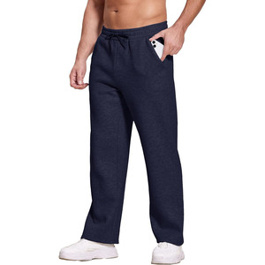 Pantalones de Forro Polar para Hombre, Relajados, Cómodos y con Retención de Calor Constante, Adecuados para Uso Doméstico, Pantalones de Forro Polar Transpirables - Product Image 3