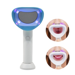 Rilevatore di placca dentale portatile per l'igiene orale placca Monitor uso domestico strumento di sbiancamento per bambini adulti - Product Image 1