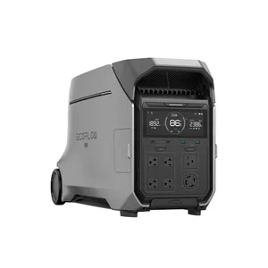 Offre promotionnelle - Station d'alimentation portable Eco Flows DELTA Pro3 solaire 4000W 120V/240V, toute nouvelle - Product Image 2