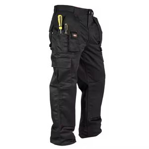Men's <b>High</b> Quality Hi <b>Vis</b> Winter Work <b>Trousers</b> Water-Proof Reflective Polyester Workwear with Multi-Pockets & Customizable Logo - Product Image 6