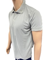 Chemise pour homme en piqué de polyester à manches courtes, design personnalisé, haute qualité, décontractée, été, anti-boulochage, tissu soyeux, golf