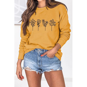 Sudadera Holgada de Corte Largo para Mujer, Silueta Extendida, Tacto Suave, Superficie Lisa, Estilo Moderno en Capas - Product Image 3