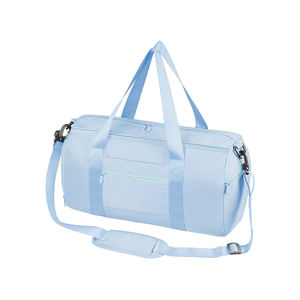 Le plus récent sac de sport de gymnastique unisexe avec compartiment à chaussures logo personnalisé doublure en polyester prix bon marché bagages de voyage - Product Image 1