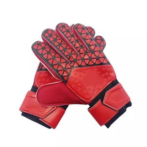 Gants de gardien de but en caoutchouc personnalisables de haute qualité, résistance à forte intensité, design à doigts entiers et paume plate, avec protection du pouce, pour l'extérieur - Product Image 1