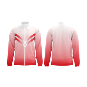 Chaqueta Deportiva Ajustada con Cierre, Cuello Alto, Logotipo Frontal, Transpirable y de Secado Rápido, Directo de Fábrica, para Pedidos al por Mayor - Product Image 2
