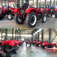 Mini-Tracteur Agricole 50 CV avec Motoculteur Rotatif pour Opérations Champêtres