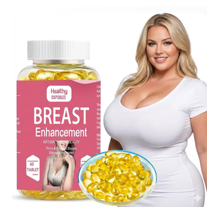 Integratori Sanitari all'Ingrosso a Marchio Privato: Capsule per l'Aumento del <span class=keywords><strong>Seno</strong></span> per la Bellezza del <span class=keywords><strong>Seno</strong></span> Femminile, Dosaggio in Softgel per Adulti - Product Image 1