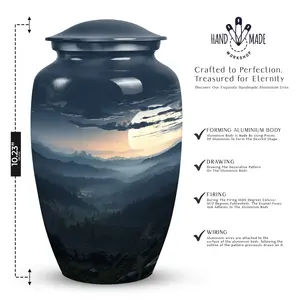 Mountain Memories <b>Large</b> Decorative Cremation <b>Urns</b> For Men - Product Image 2