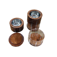 Nouveauté Brûleur à encens arabe en bois et acrylique Medkhan Bakhoor de haute qualité Porte-encens pour cadeau de Ramadan et de l'Aïd