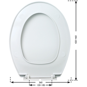 Couvre-siège de toilette moderne en plastique avec télécommande pour salle de bain à domicile - Product Image 3