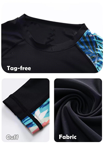 Chemises de compression personnalisées unisexes sublimées pour la gym, manches longues, rashguard BJJ MMA avec logo personnalisé, tissu à manches courtes - Product Image 6