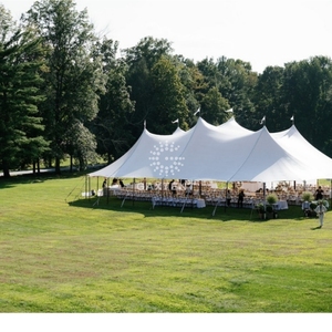 <span class=keywords><strong>Tente</strong></span> d'été de luxe en toile de voile avec poteaux en acier pour mariages et événements de gala de grande envergure - Imperméable quatre saisons - Product Image 1