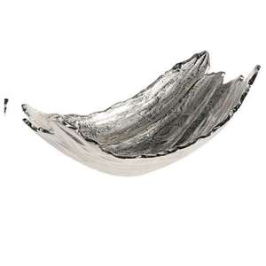 Plat de style américain bol de présentation décoratif pour fruits forme ovale bols de service en métal artisanat fait à la main bonbons bol de noix vente en gros - Product Image 5